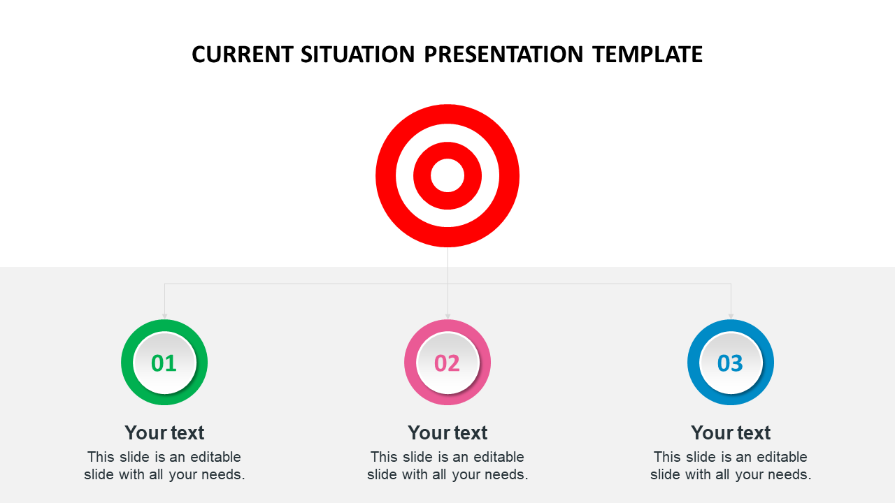 Current situation presentation template